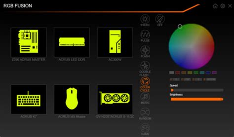 GIGABYTE Launches RGB Fusion 2.0 with Single Click Lighting .